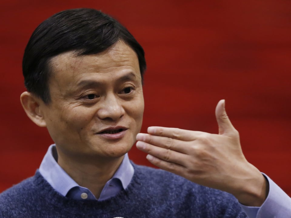 Jack Ma, Gründer des chinesischen Onlineriesen Alibaba. 