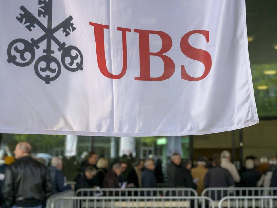 Logo von der UBS. 