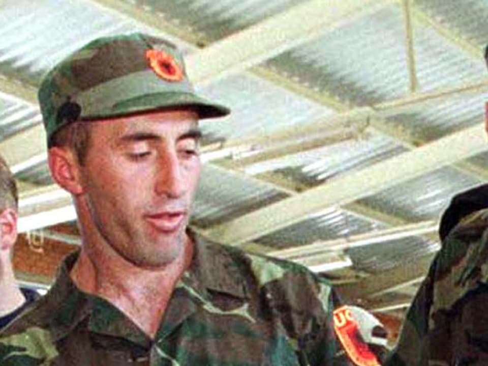 Ramush Haradinaj als UCK-Kommandant 1999