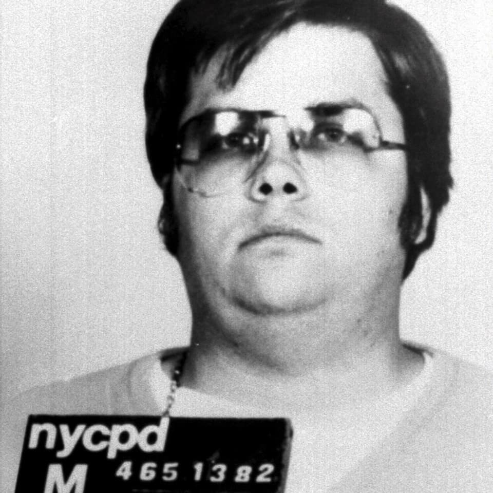 Polizeifoto von Mark David Chapman