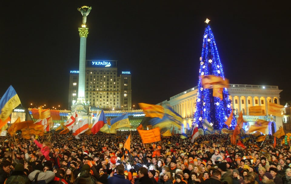 Orange Revolution a Kiev.