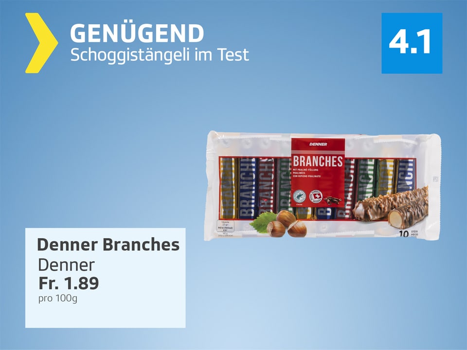 Denner Schoggistängeli