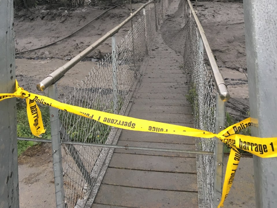 Brücke über die Losentze.