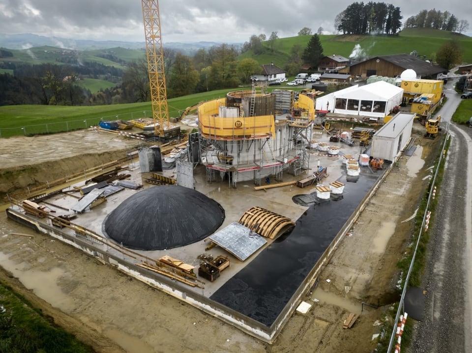 Baustelle Sternwarte Uecht