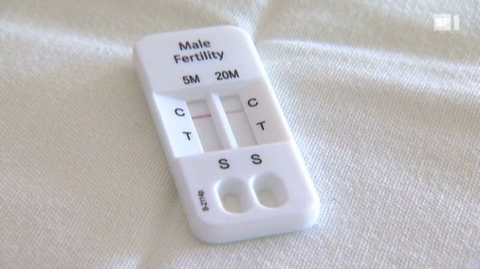 Fruchtbarkeitstest Sperma Test für Männer Easy@Home 1 x Spermientest  Zeugungsfähigkeit Schnelltest 1 St 