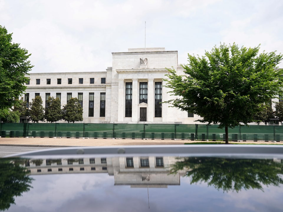 Das Gebäude der US-Notenbank Fed.