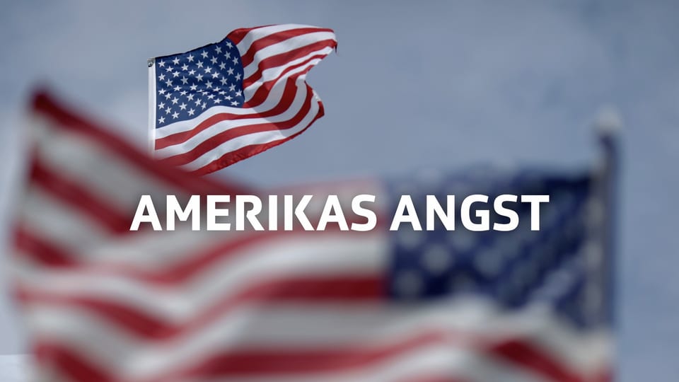 US-Fahne als Titelbild für «10 vor 10»-Serie «Amerikas Angst»