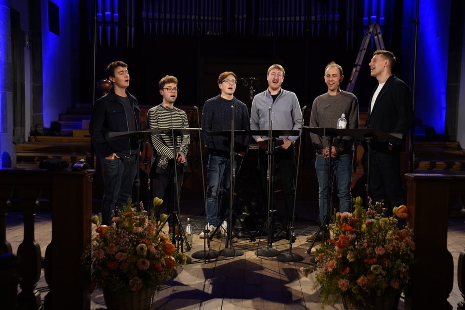 The King's Singers am singen