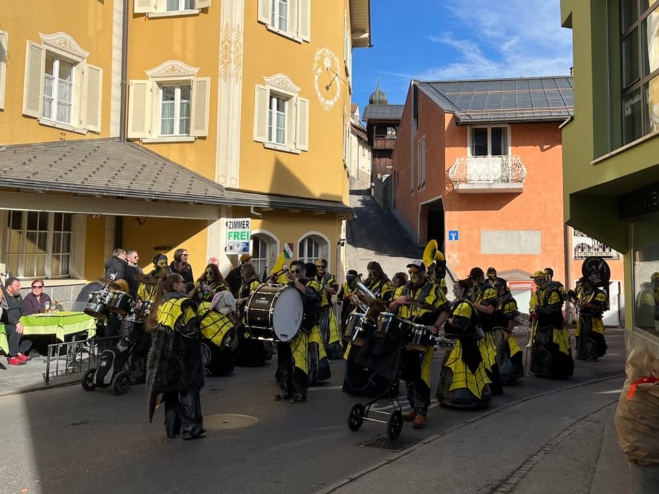 Fasnachtsumzug Disentis/Mustér