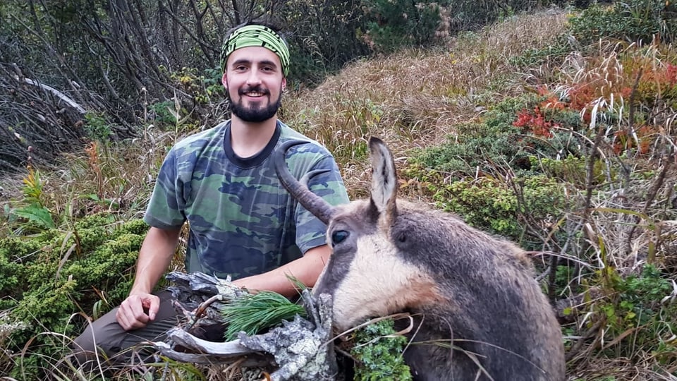 Claudio Schorta ha sajettà il buc chamutsch ils 21 da settember sin il territori da Zernez.