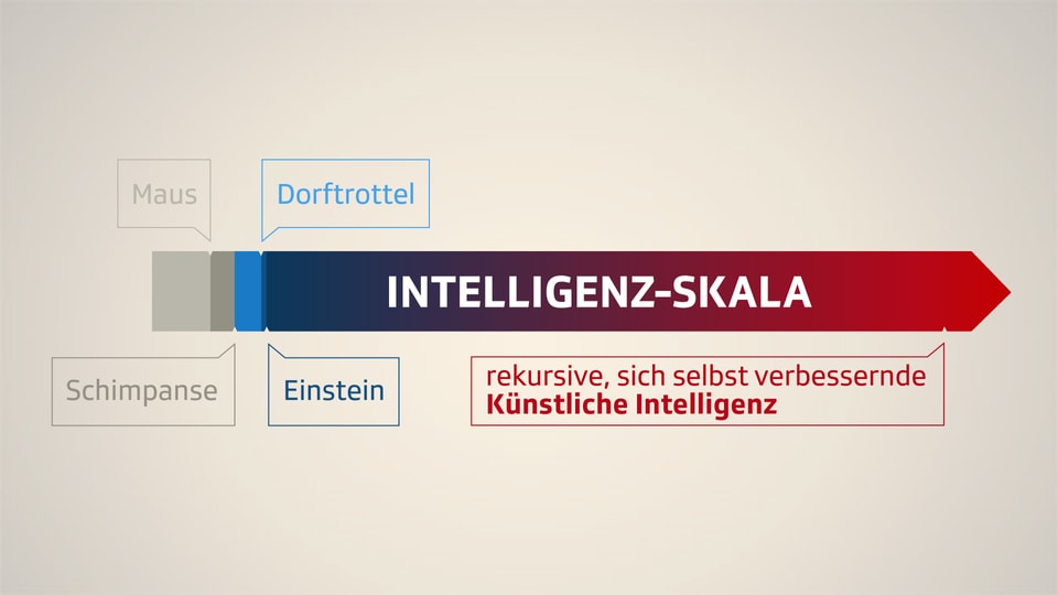 Intelligenz-Skala von Nilas Bostrom.