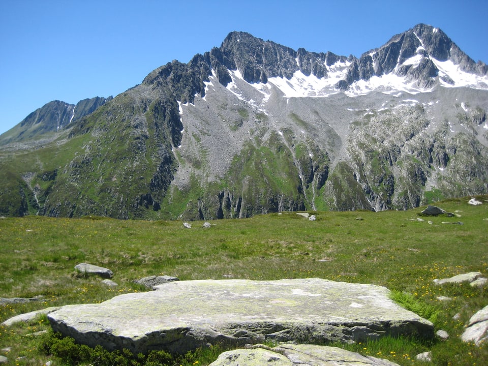 vista giu da la platta. 