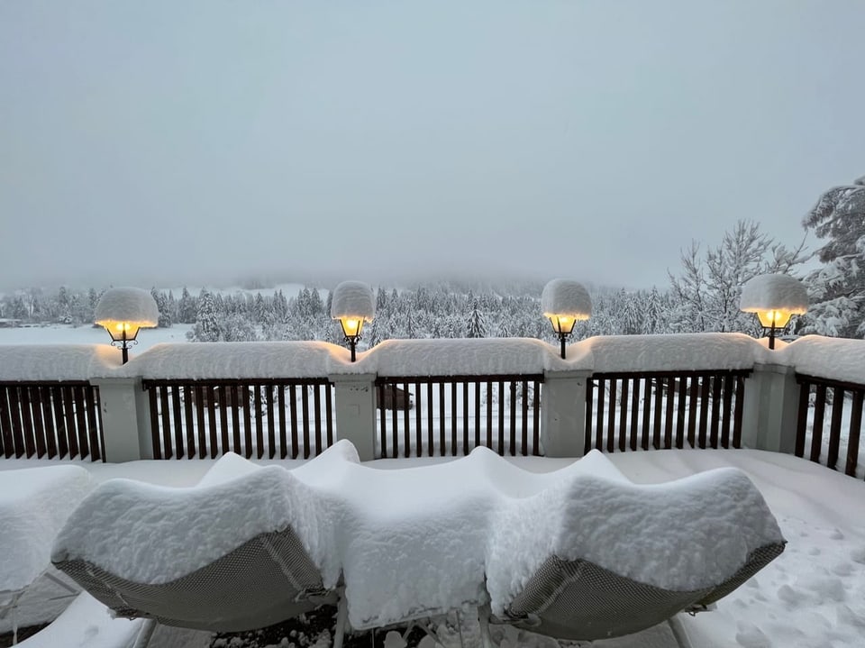 Wintereinbruch im Eigenthal  