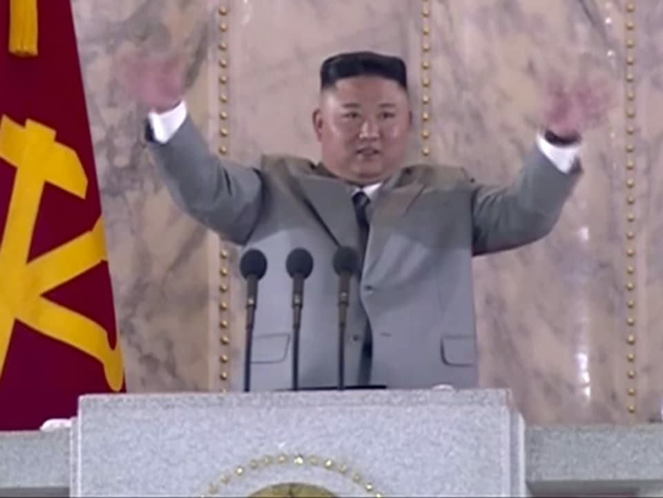 Machthaber Kim Jong Un.