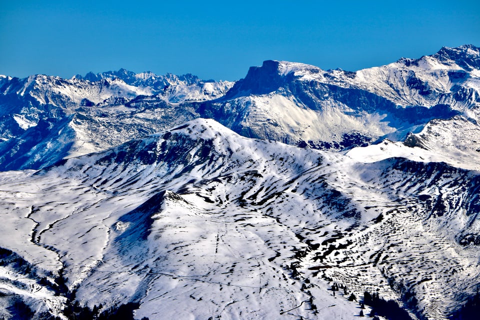 Blick vom Weisshorn nach Osten