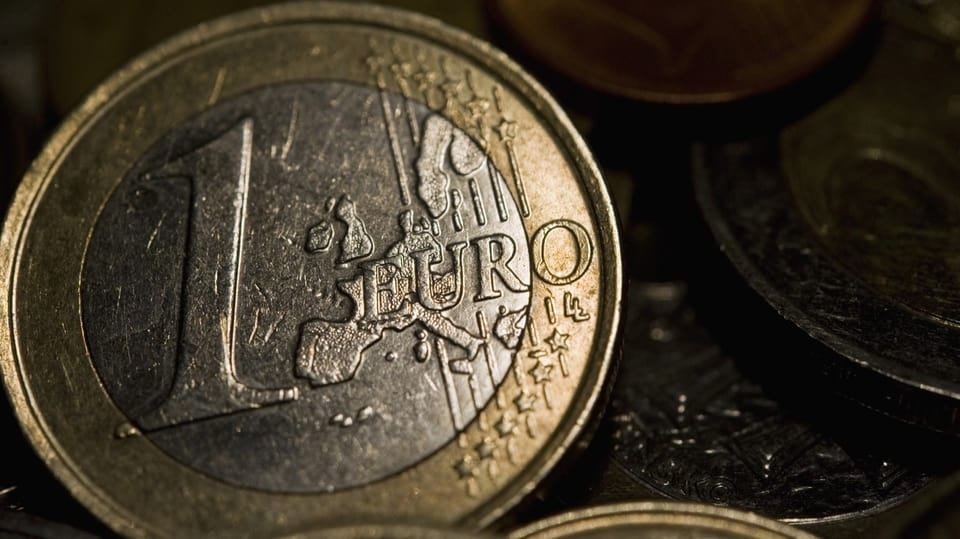 Ein Euro Geldstück