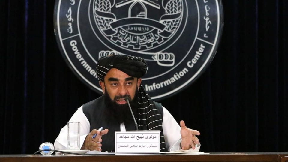 Taliban-Sprecher Zabihullah Mujahid