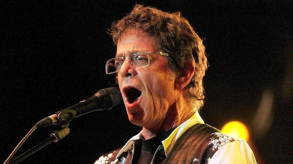 Lou Reed 2004 bei einem Konzert auf der Bühne