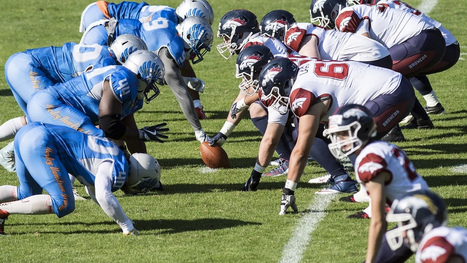 American Football Saison beginnt für die Calanda Broncos wieder im 2024.