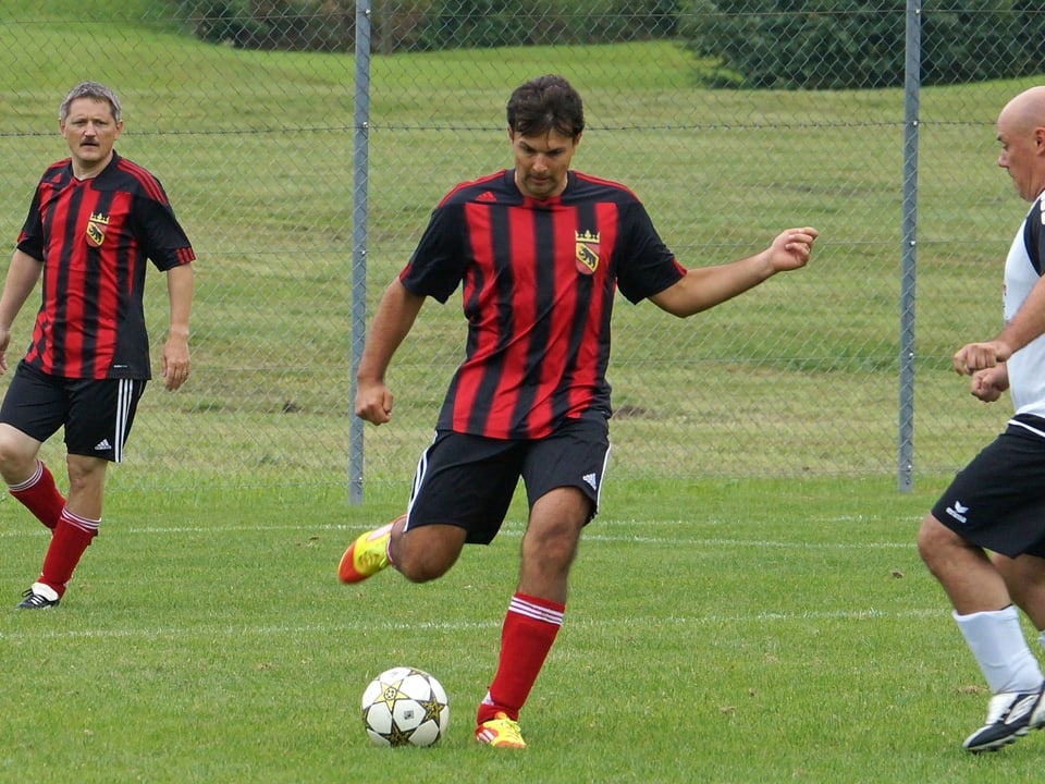 Marc Jost spielt Fussball.