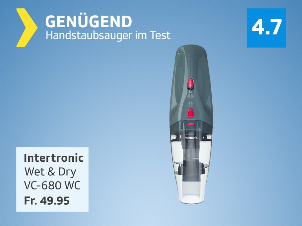 Intertronic Handstaubsauger