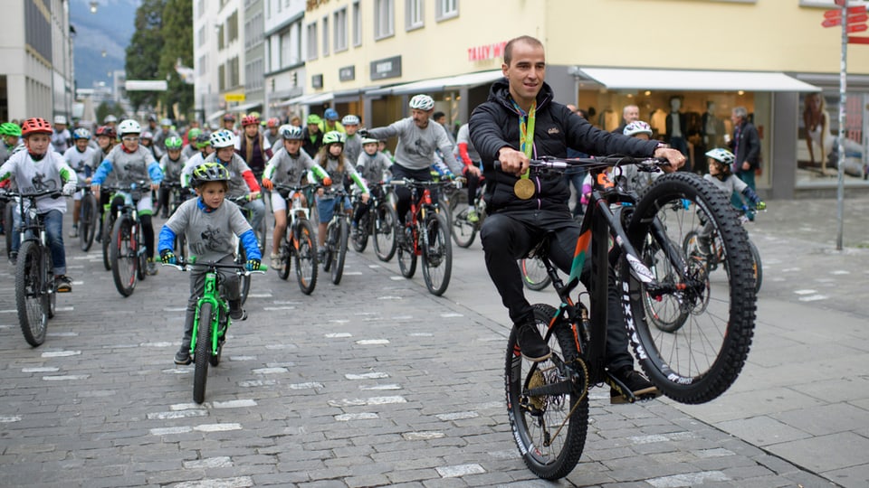 Schurter cun il velo.