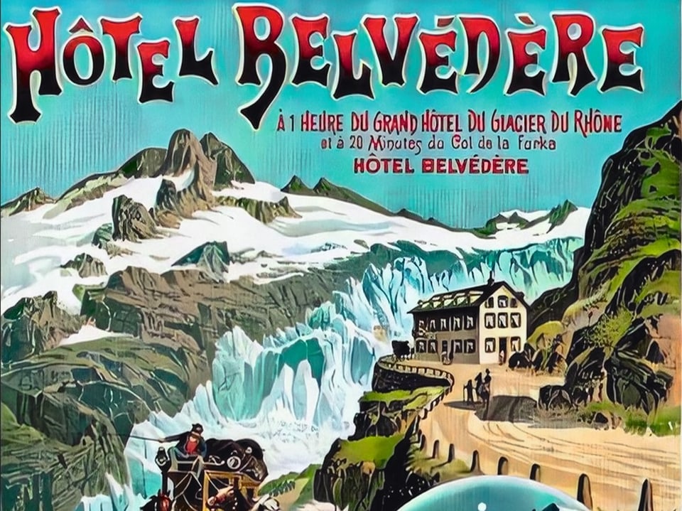 Hotel Belvedere Werbung