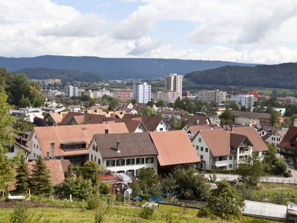 Blick auf Spreitenbach