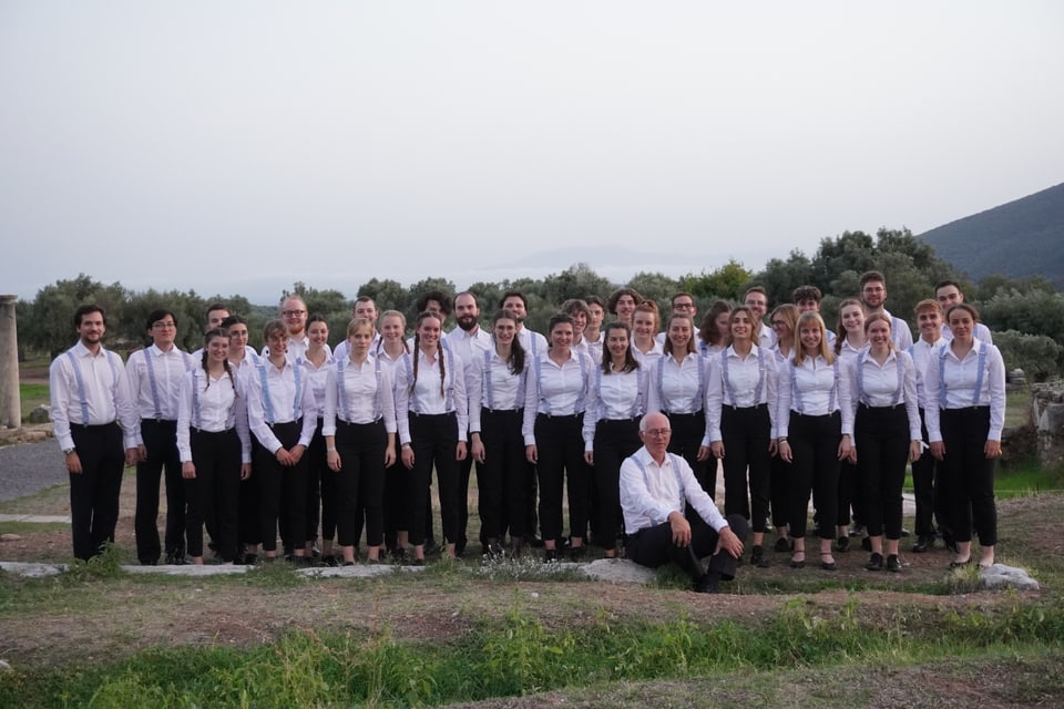 Bündner Jugenchor am Chor Festival in Kalamata