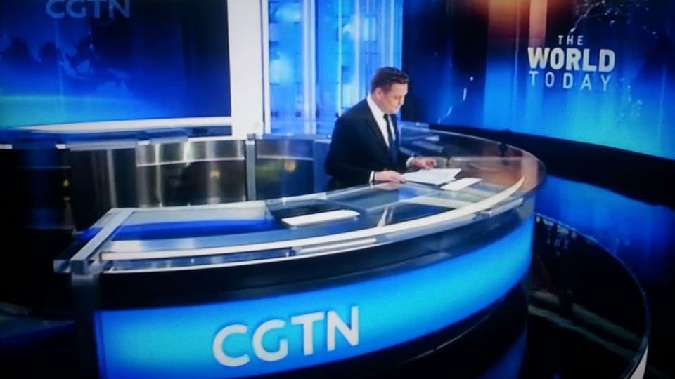 Screenshot CGTN