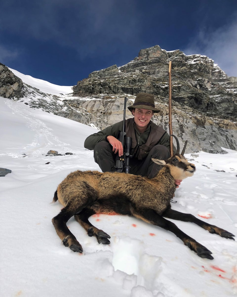 Nino Cajochen ha sajettà ils 21 da settember questa chaura chamutsch en Val Gronda.