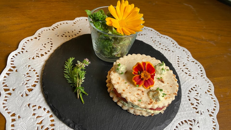 Melanies «Iklemmts mit grünem Salat»