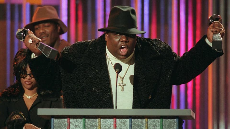 Biggie Small bei den Billboard Music Awards