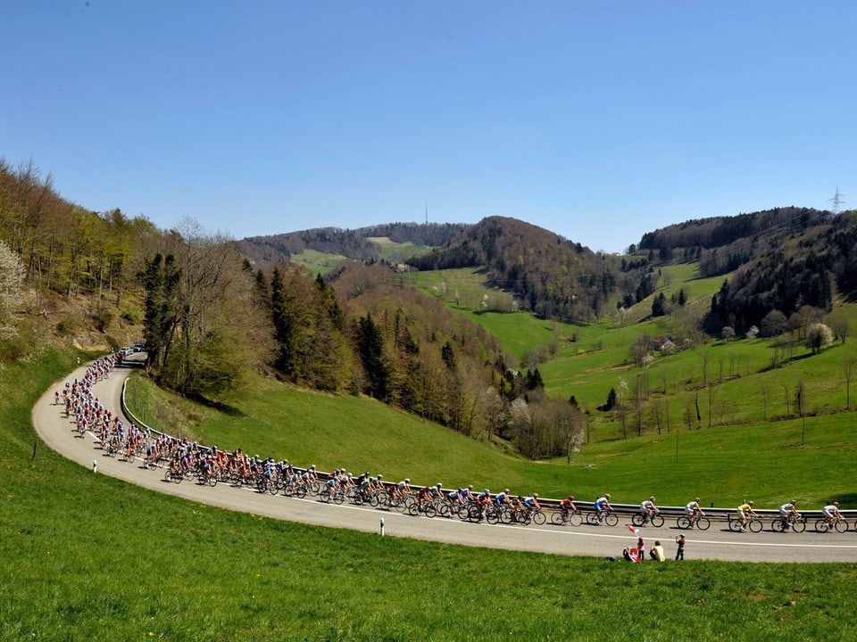 Rad Tour de Suisse EtappenOrte komplett Sport SRF