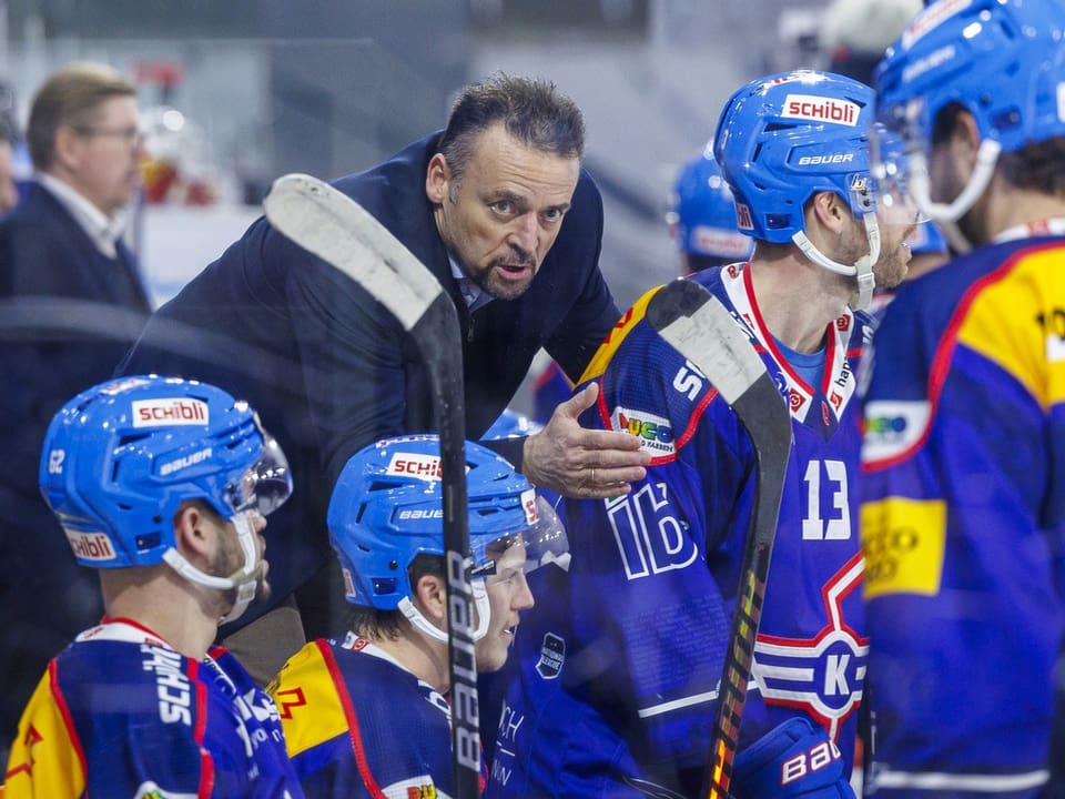 Kloten-Trainer Stephan Mair.