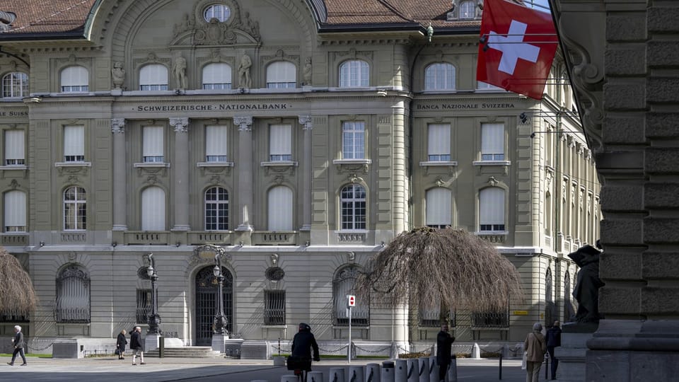 Das Gebäude der Schweizerischen Nationalbank.