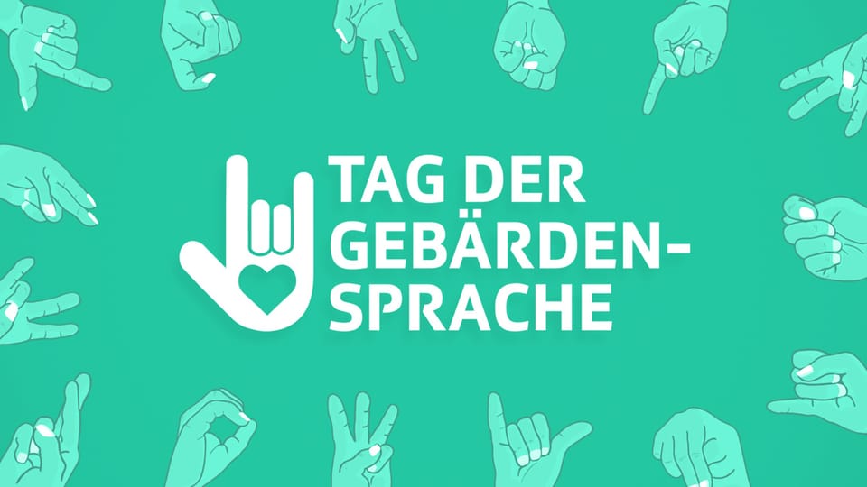 Logo vom Tag der Gebärdensprache