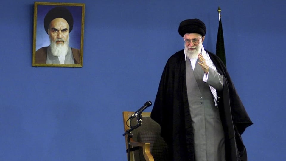 Iranisches Staatsoberhaupt Ali Chamenei.