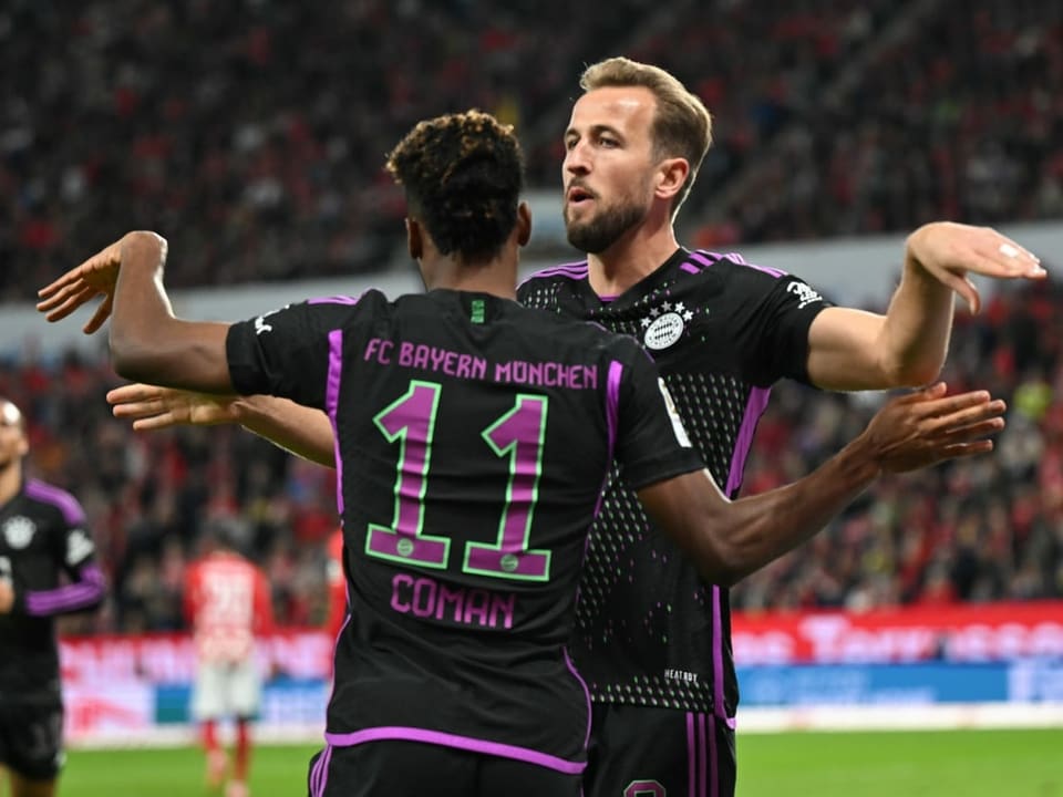 Harry Kane und Kingsley Coman.