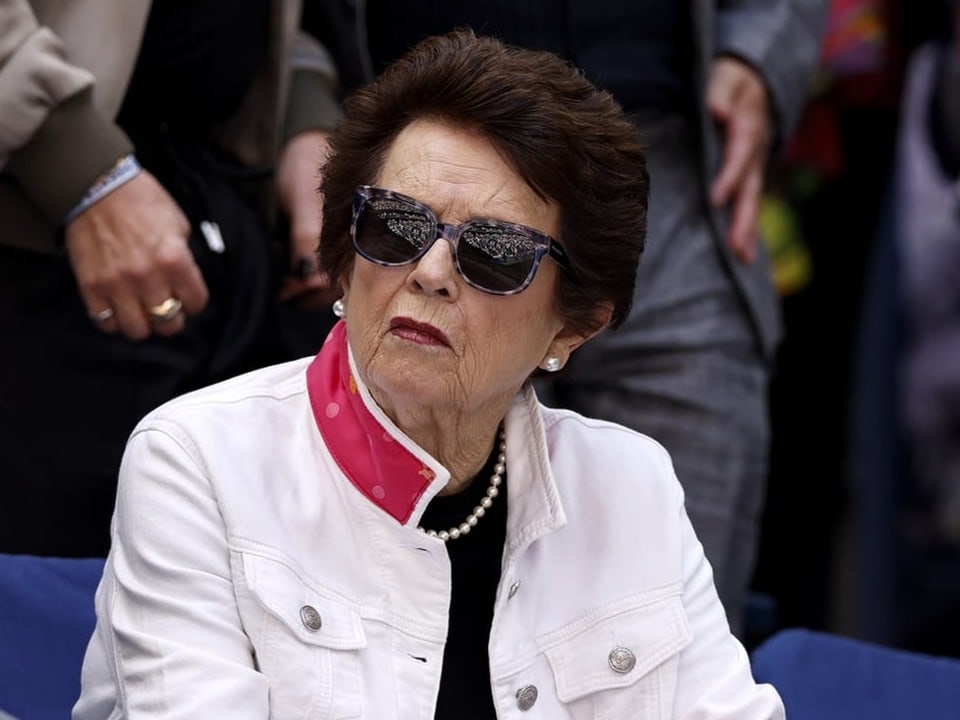 Vorreiterin und Ex-Tennispielerin Billie Jean King.