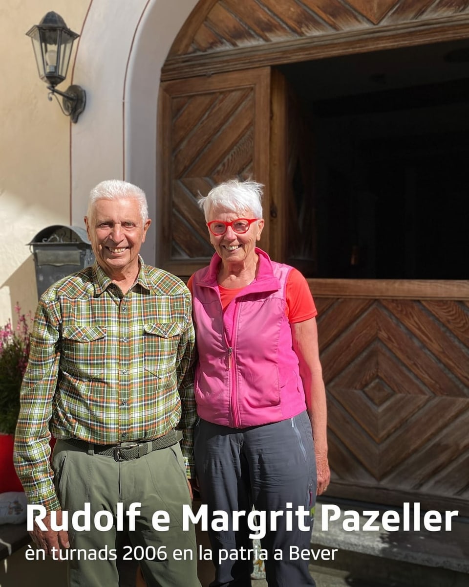 purtret da Rudolf e Margrit Pazeller