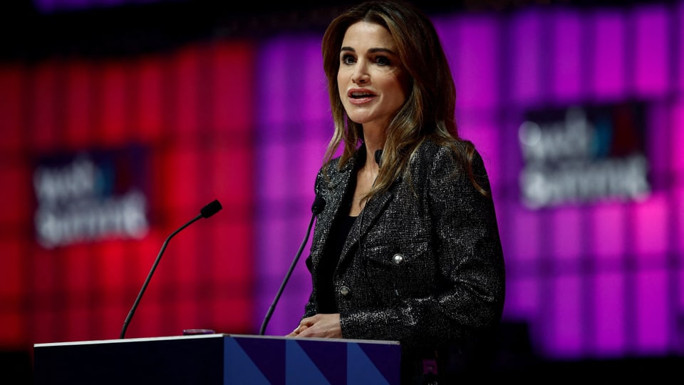 Königin Rania von Jordanien.