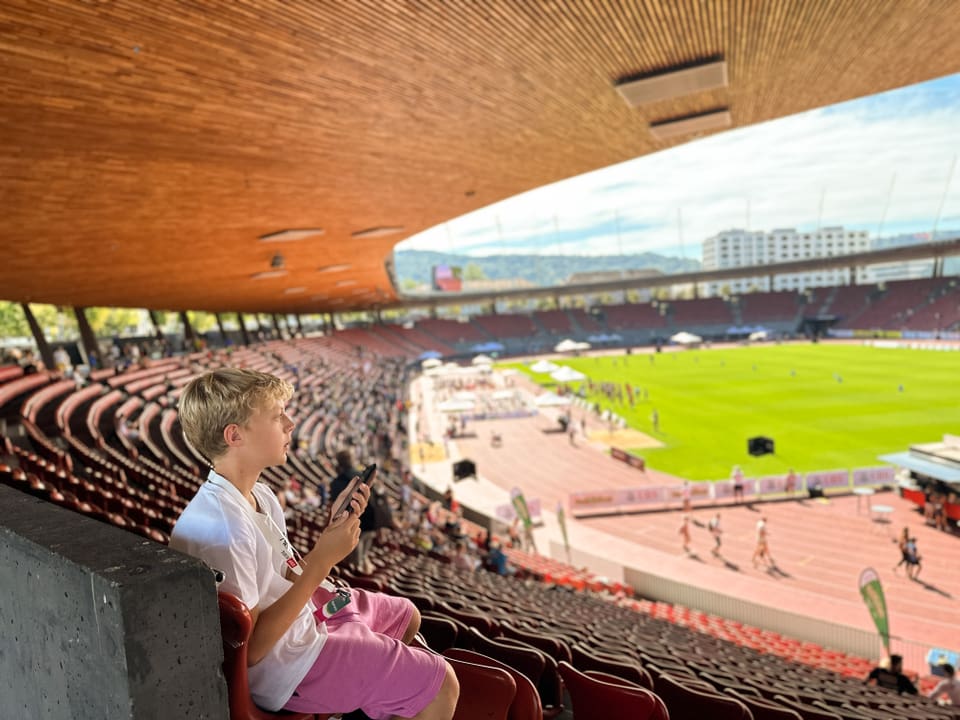 Nicola in Letzigrund-Arena