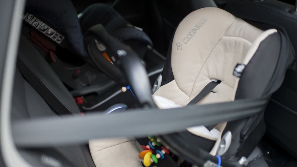 Kindersitz in einem Auto