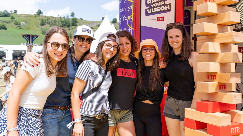 RTR am Open Air Lumnezia in Graubünden