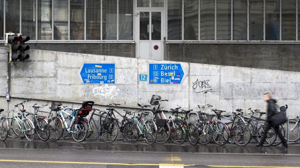 Velo beim Bollwerk.