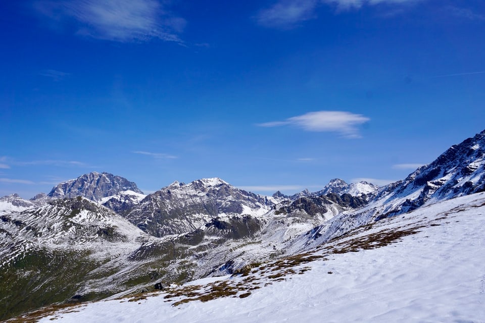 Berge in Graubünden: Piz Ela