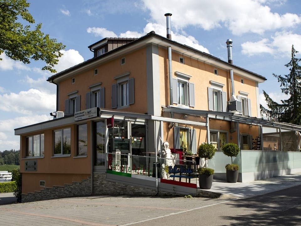 Eine Pizzeria in Muri.