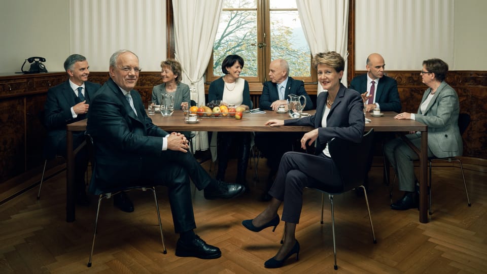 Das Bundesratsfoto 2015. 