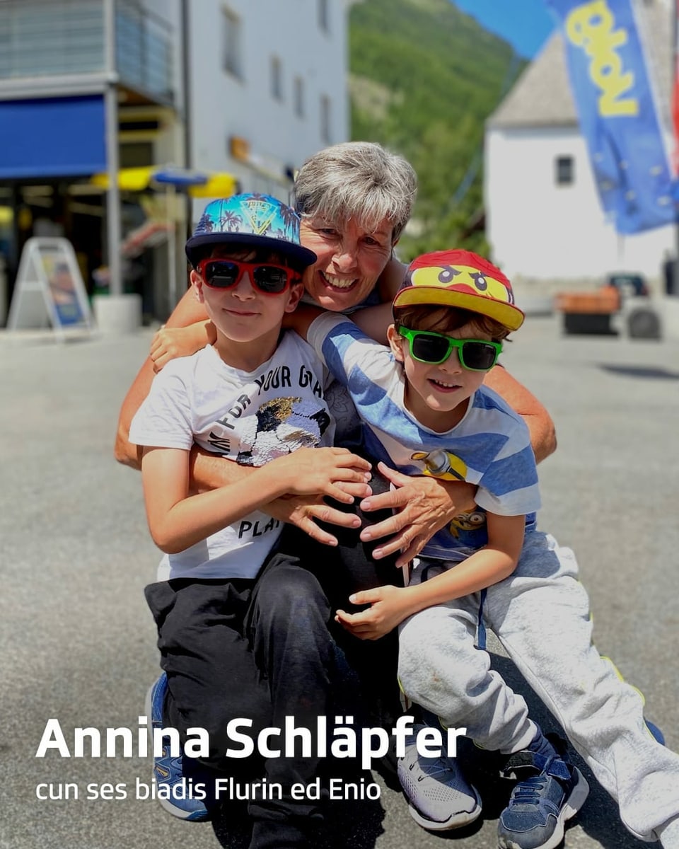 purtret dad Annina Schläpfer cun biadis 